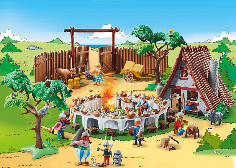 Auf Wildschweinjagd mit Obelix